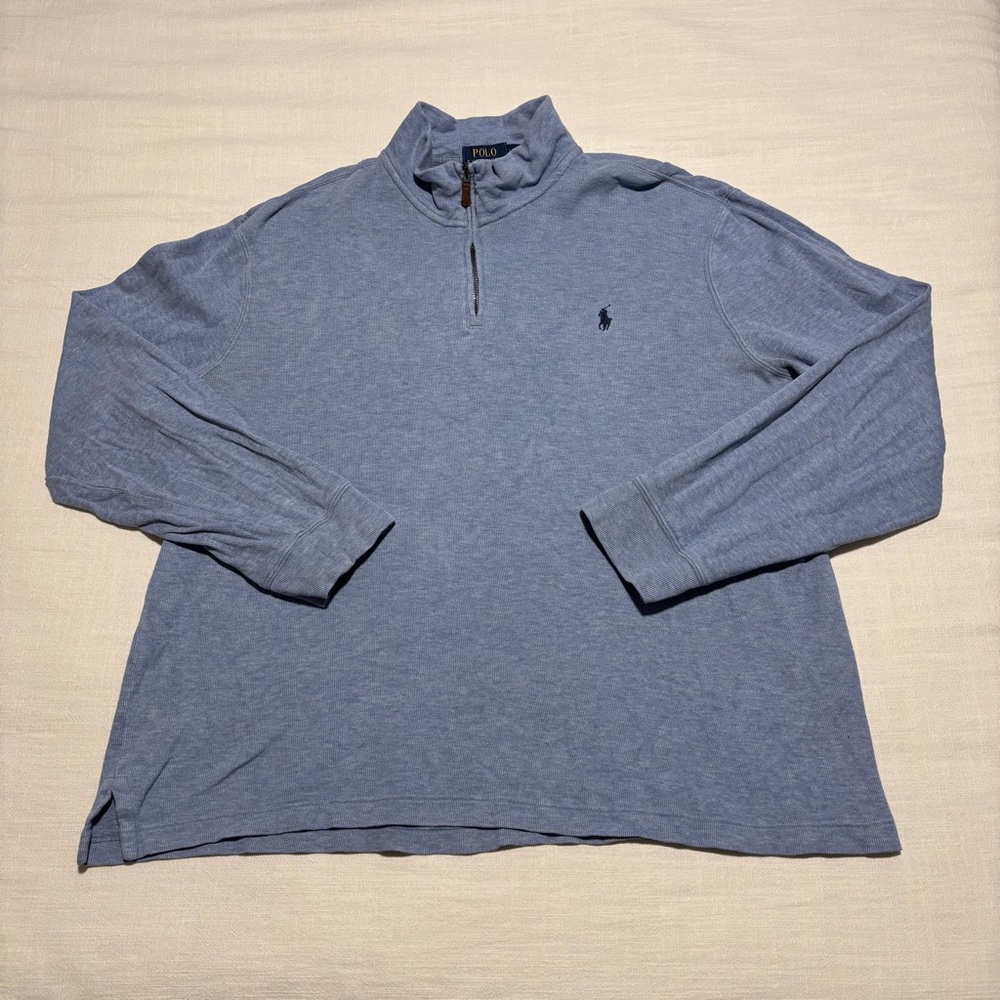 Men’s Polo Ralph Lauren Estate Rib 1/4 Zip Sweater